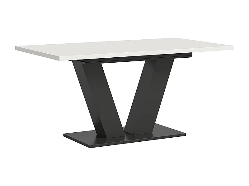 Motion eetkamertafel 150x90 cm wit.