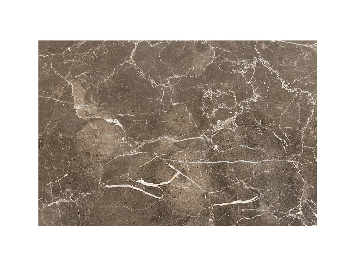 Heaven table de salle à manger 120x120cm marron.