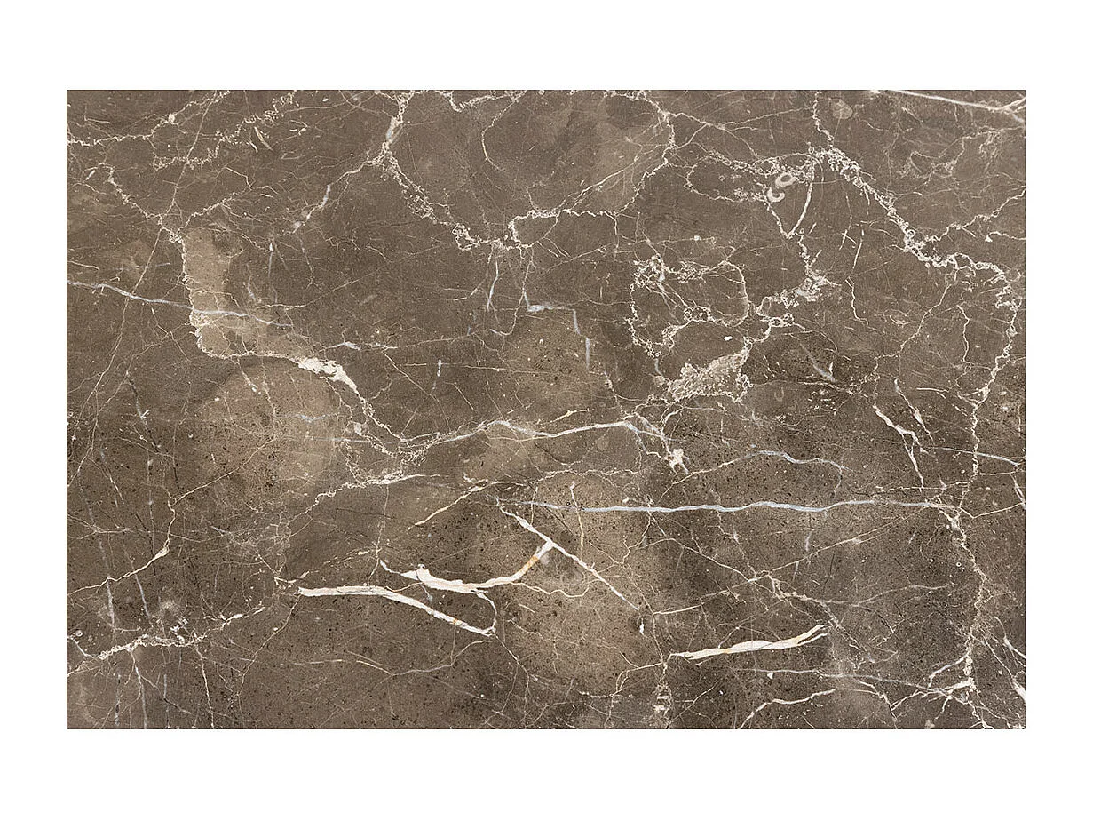 Heaven table de salle à manger 120x120cm marron.