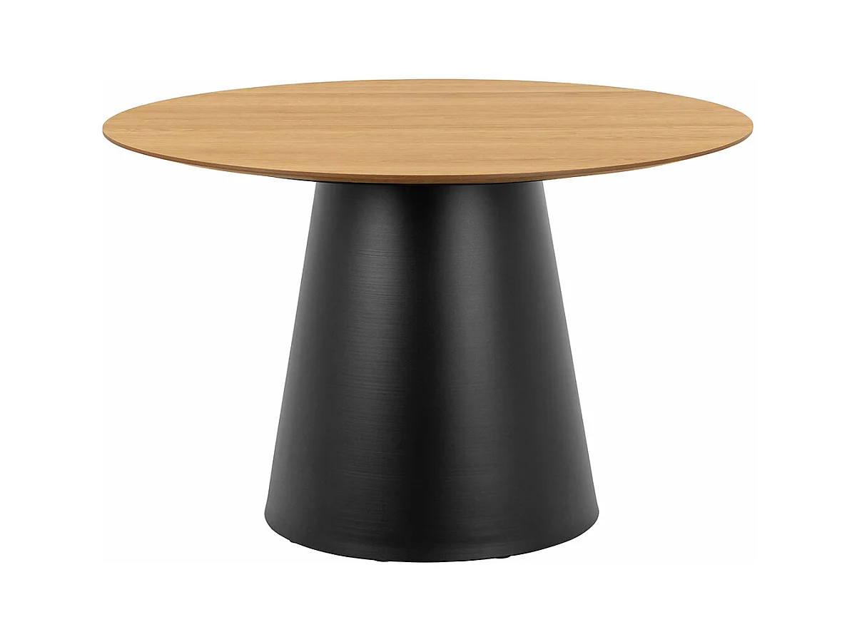 Soli table de salle à manger 120x120cm nature.