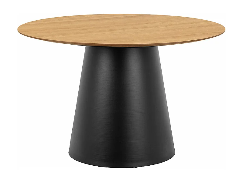 Saul eetkamertafel 120x120cm natuur.