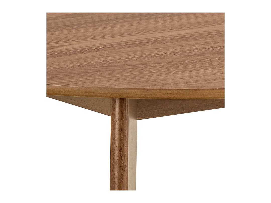 Roxby table de salle à manger 120x120cm nature.