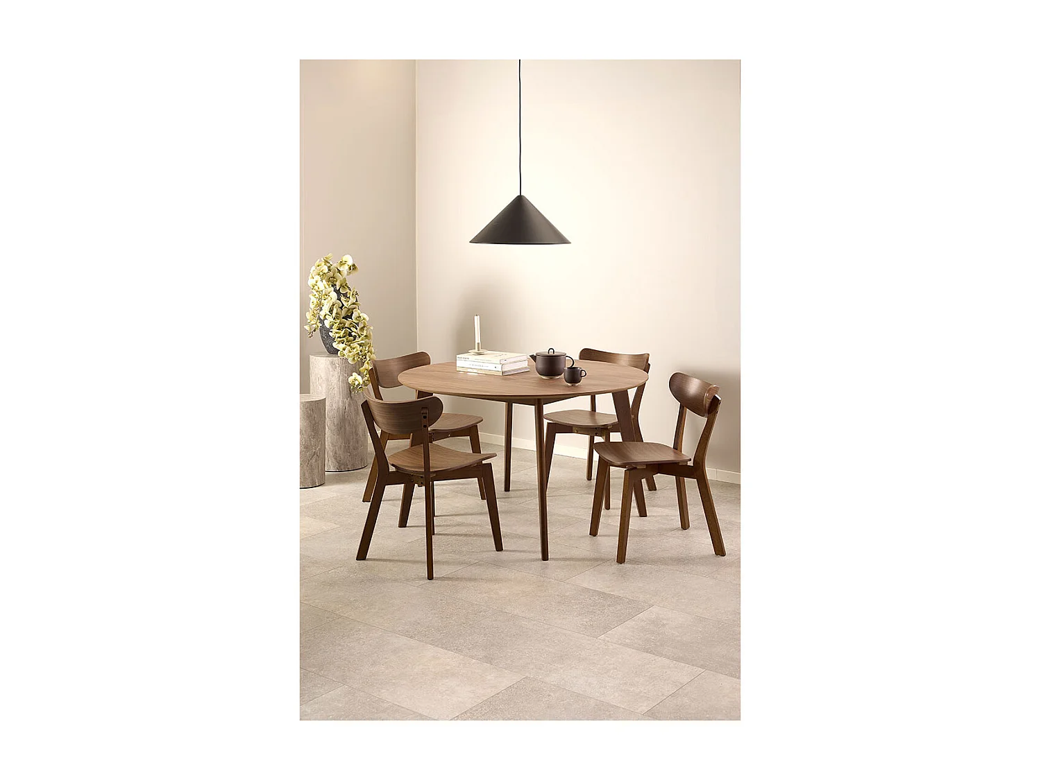 Roxby Esstisch 120x120cm Natur.