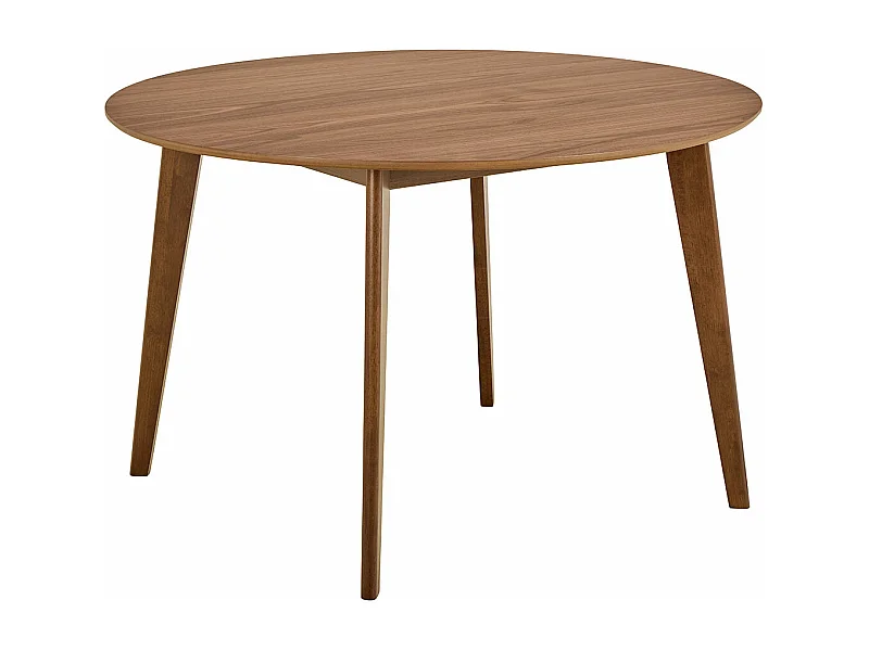 Rivers eetkamertafel 120x120cm natuur.