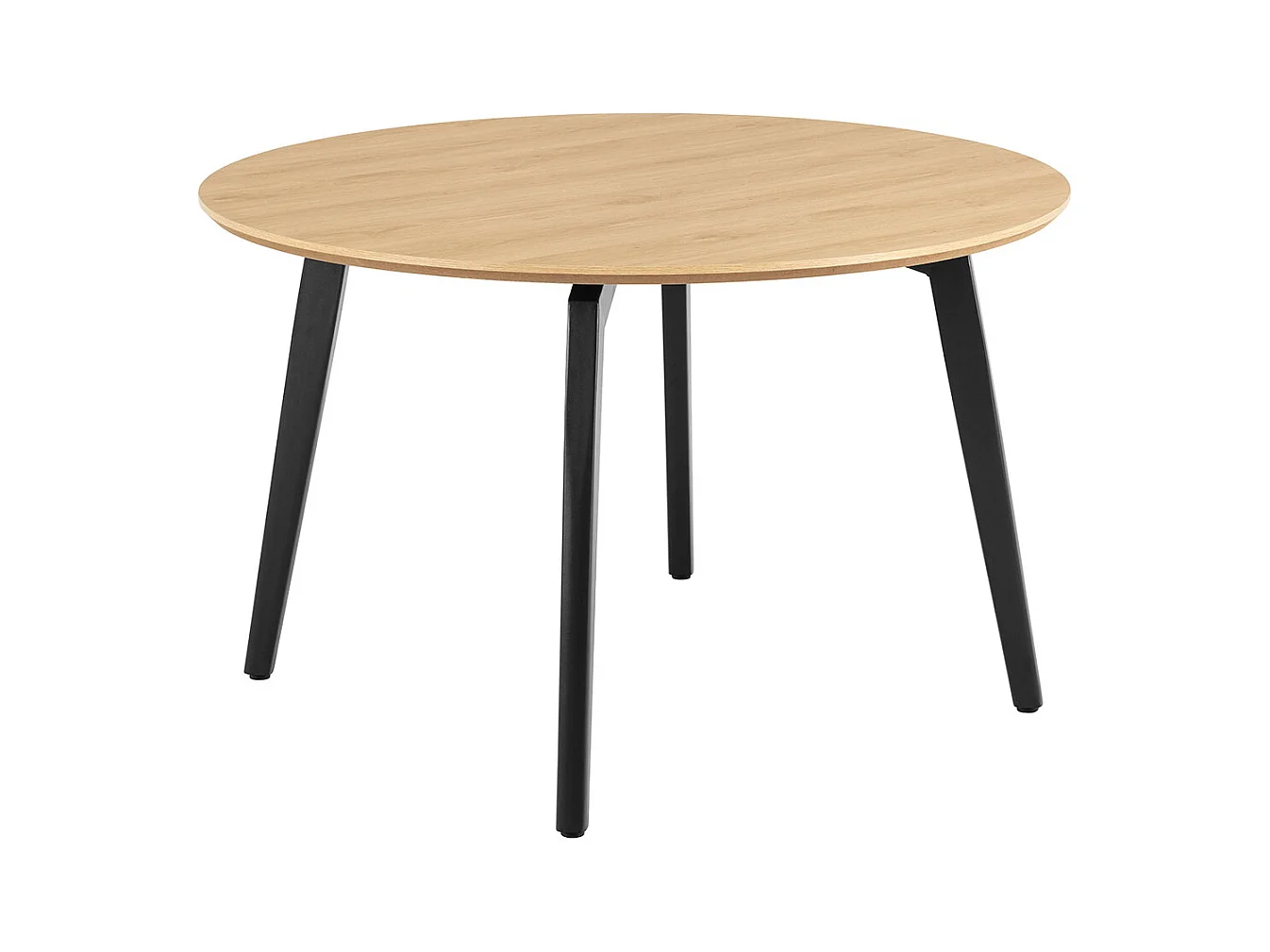 Cadiz table de salle à manger 120x120cm nature.