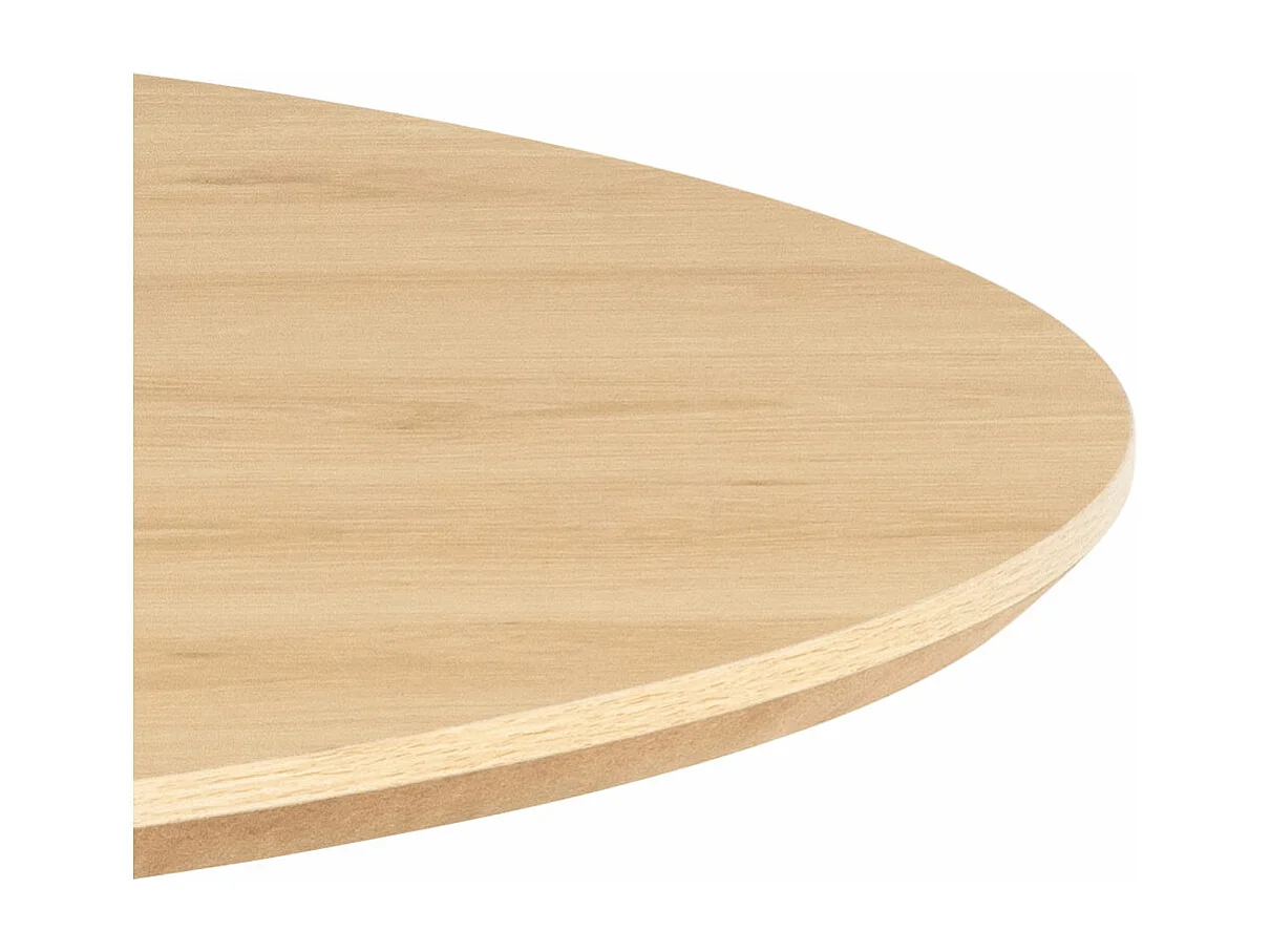 Cadiz Esstisch 120x120cm Natur.