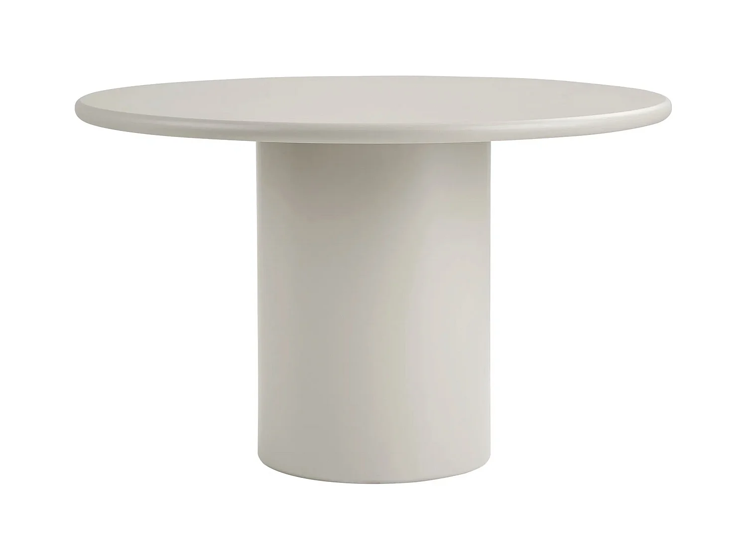 Table à manger ronde NAGANO Ø120cm – Bois grège