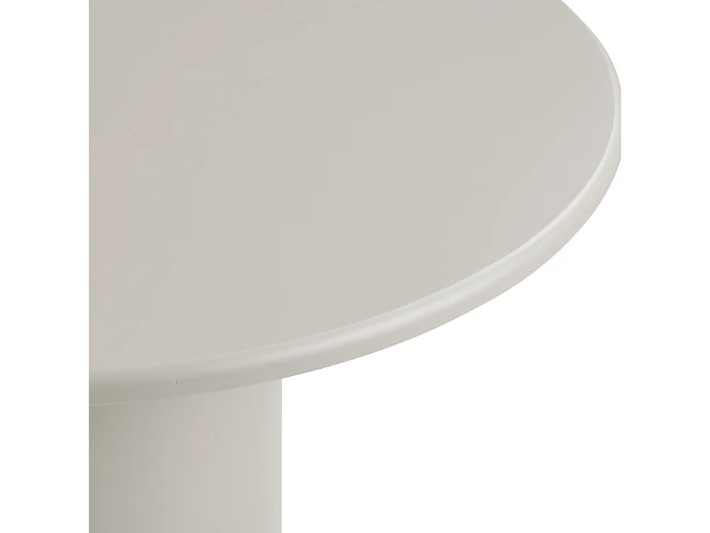 Table à manger ronde NAGANO Ø120cm – Bois grège