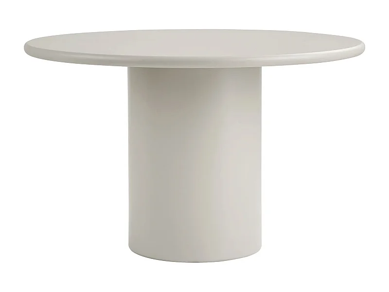 Table à manger ronde NAGANO Ø120cm – Bois grège