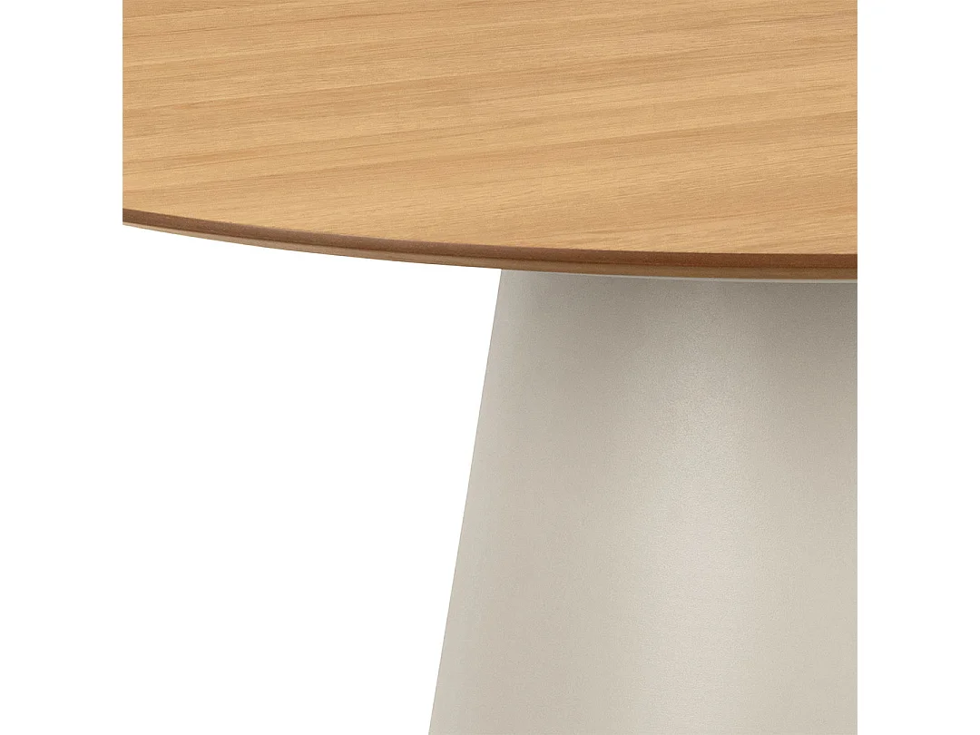 Soli Esstisch 120x120cm Natur.