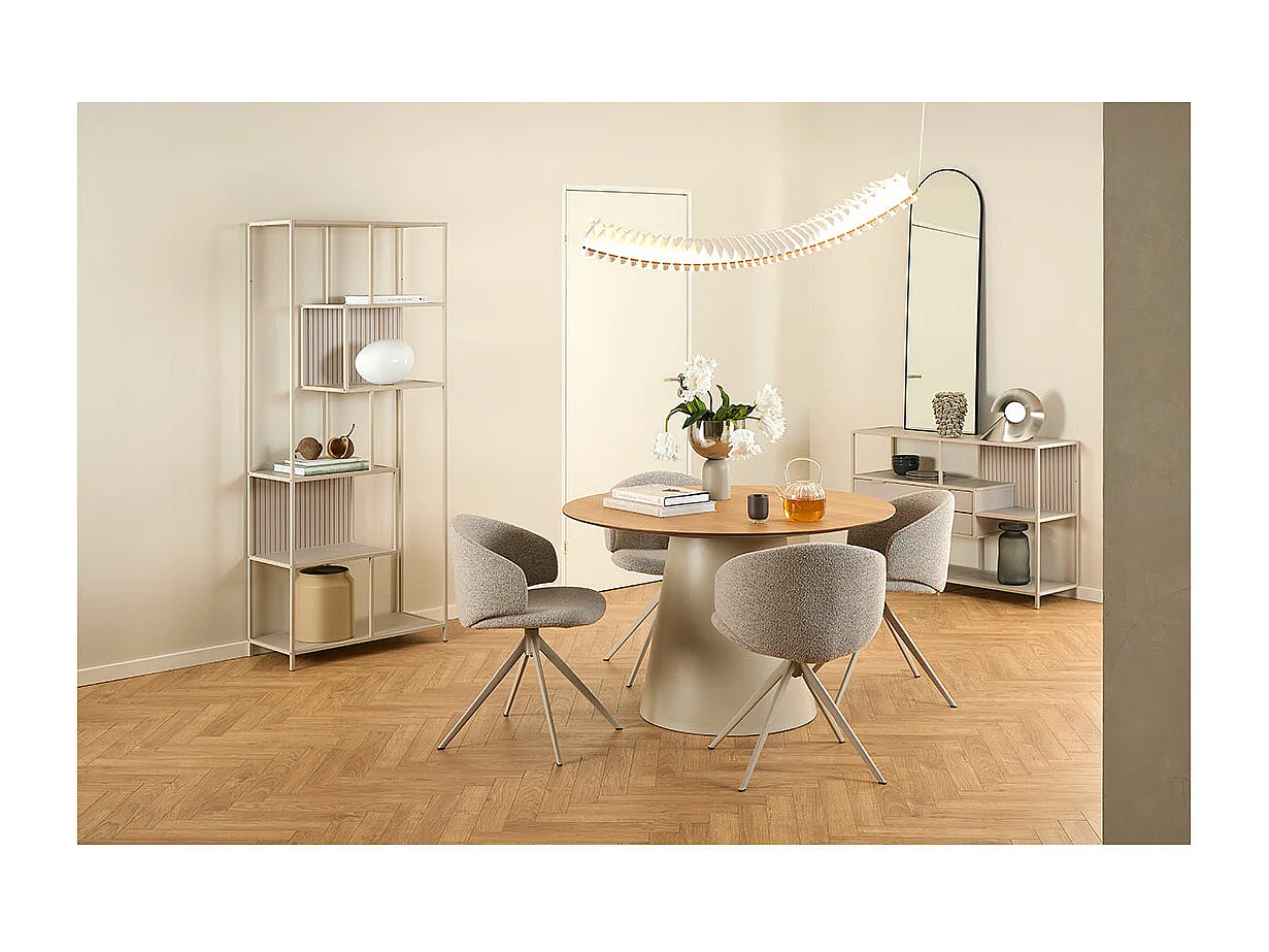 Soli Esstisch 120x120cm Natur.