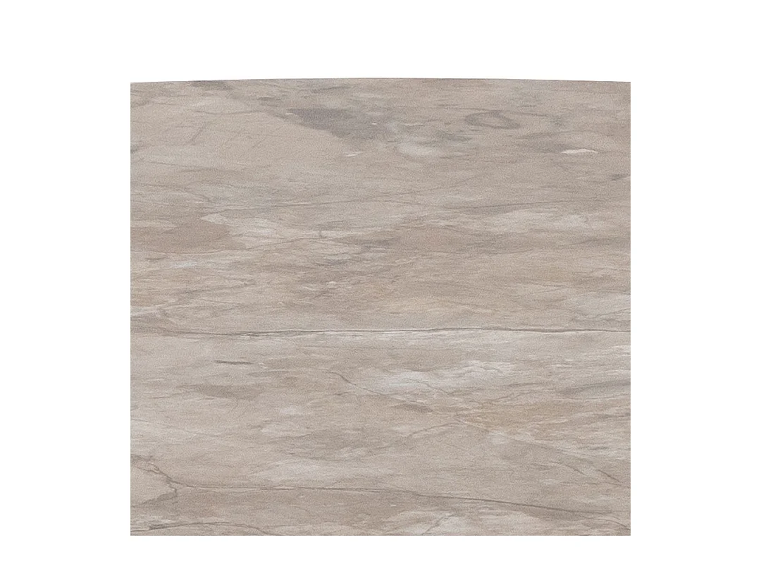 Malta table de salle à manger 90x90cm marron.