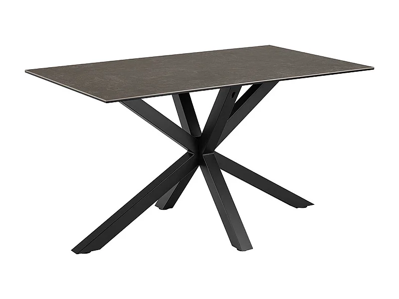 Heaven table de salle à manger 80x135cm noire.