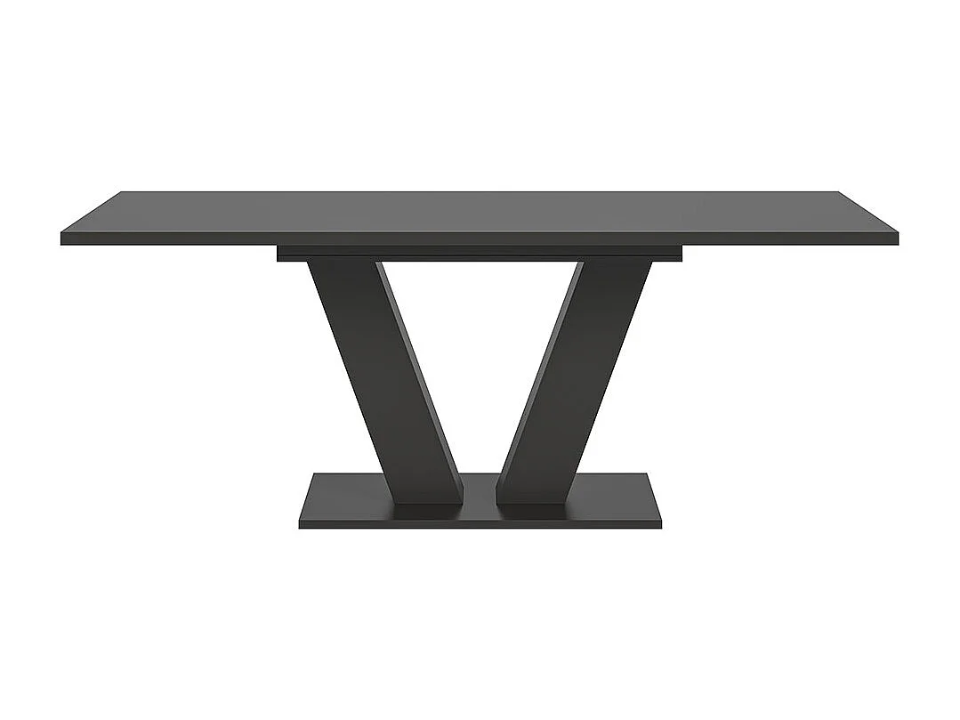 Motion table de salle à manger 150x90 cm gris.