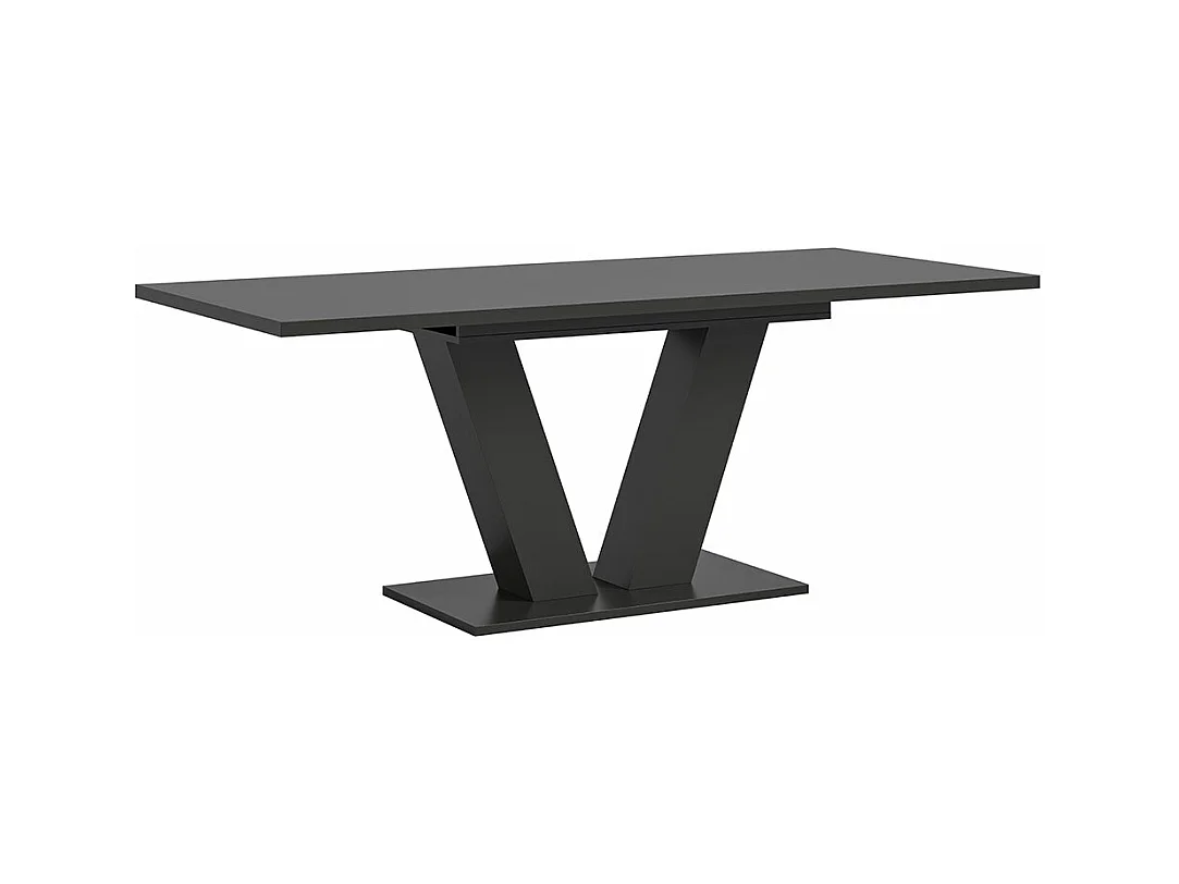 Motion table de salle à manger 150x90 cm gris.