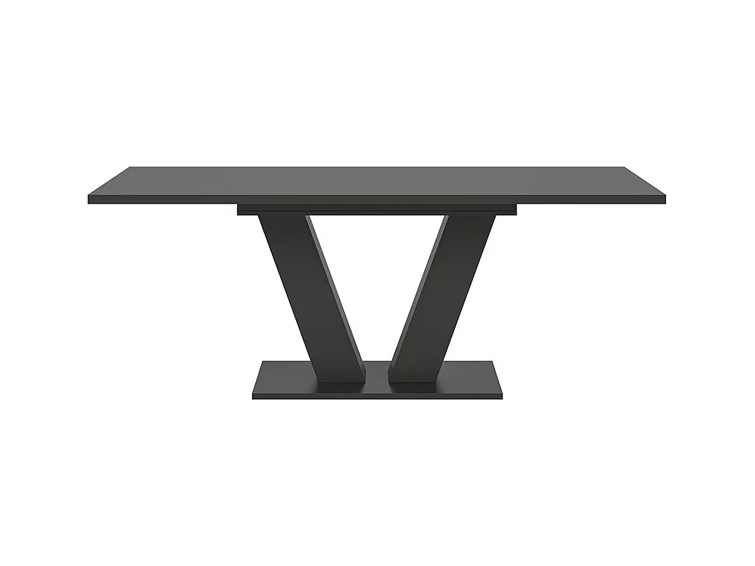 Motion table de salle à manger 150x90 cm gris.