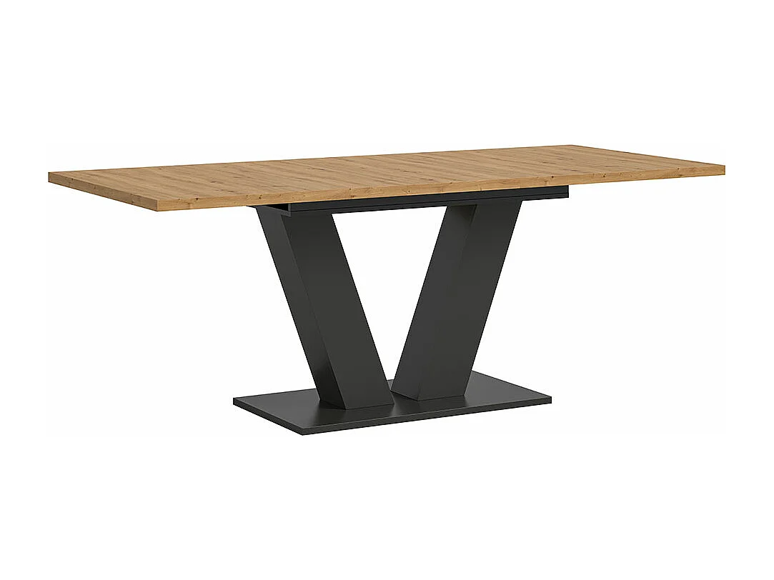 Motion table de salle à manger 150x90 cm chêne décor.