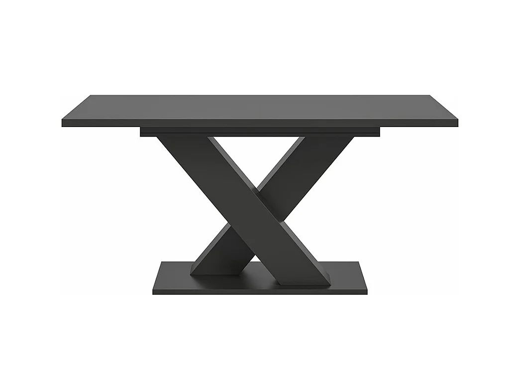 Motion table de salle à manger 150x90 cm gris.