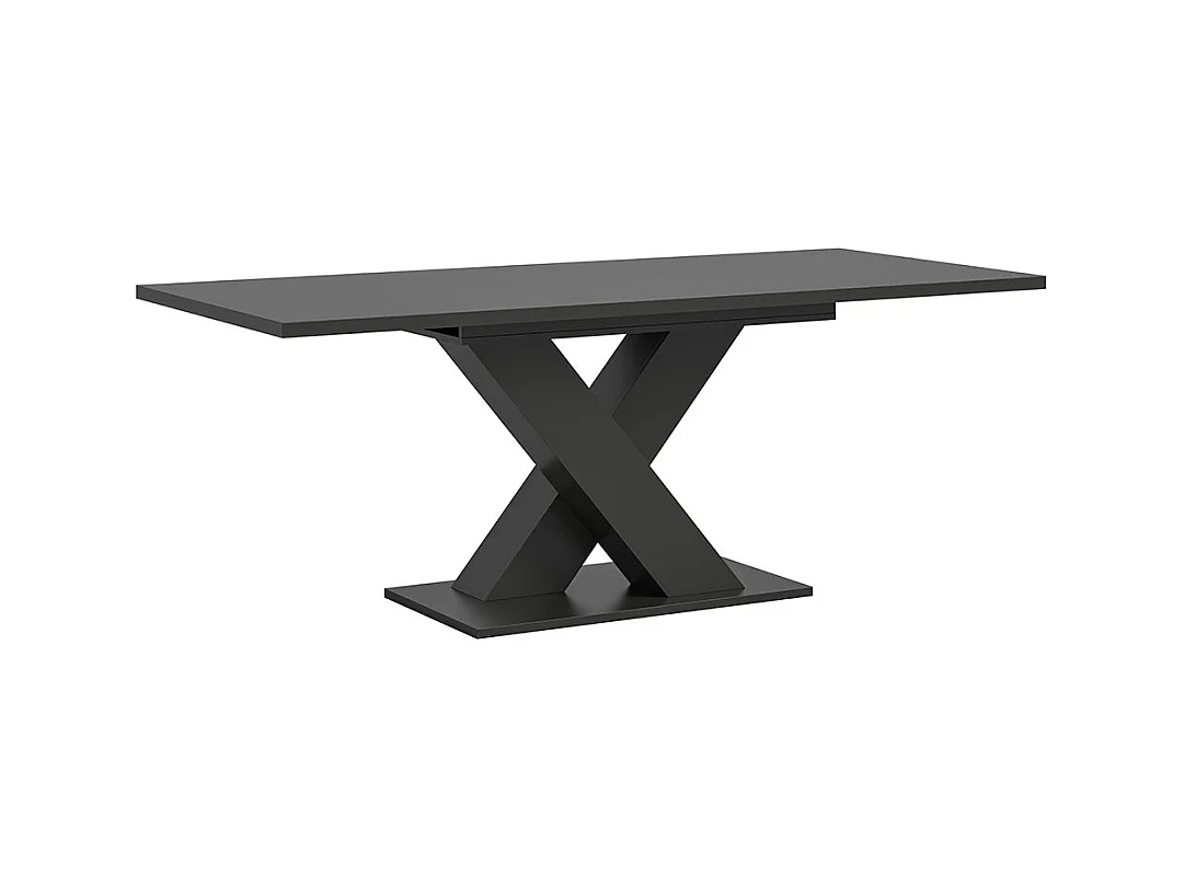 Motion table de salle à manger 150x90 cm gris.