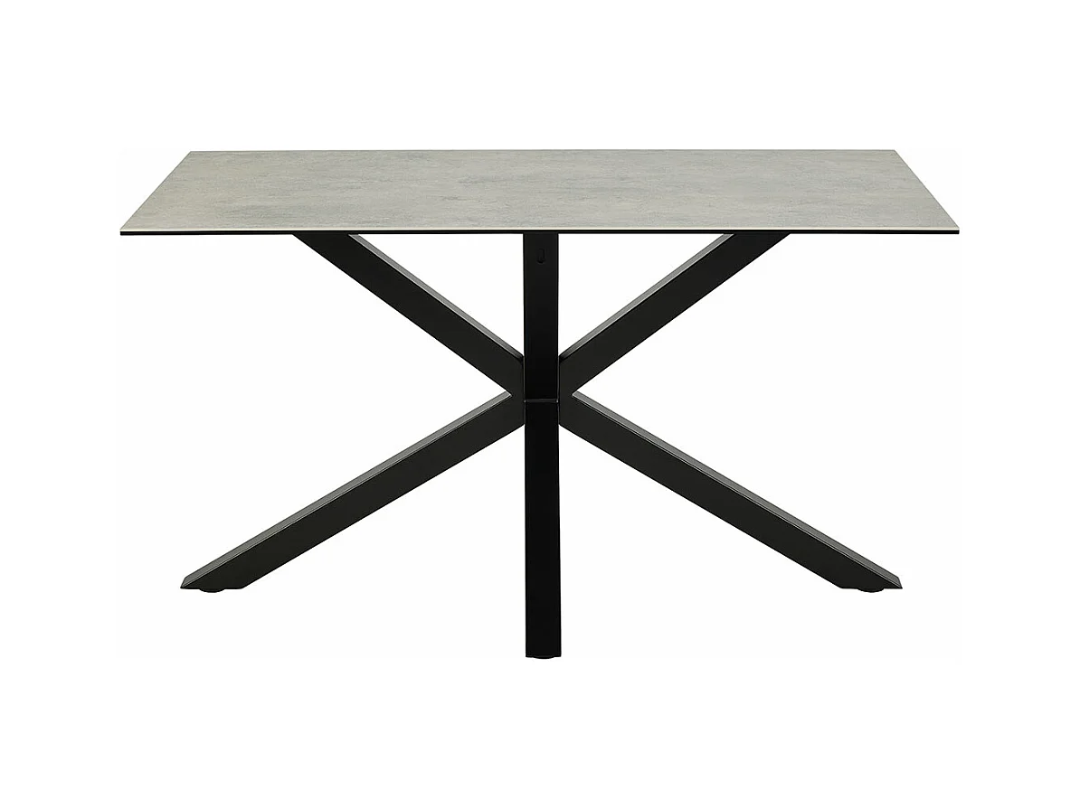 Heaven eetkamertafel 80x135cm grijs.