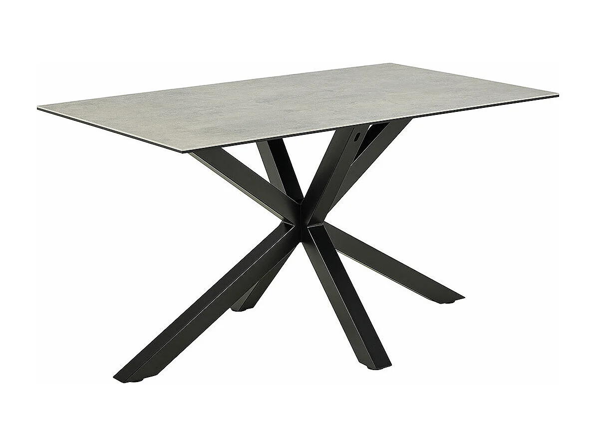 Heaven table de salle à manger 80x135 cm gris.