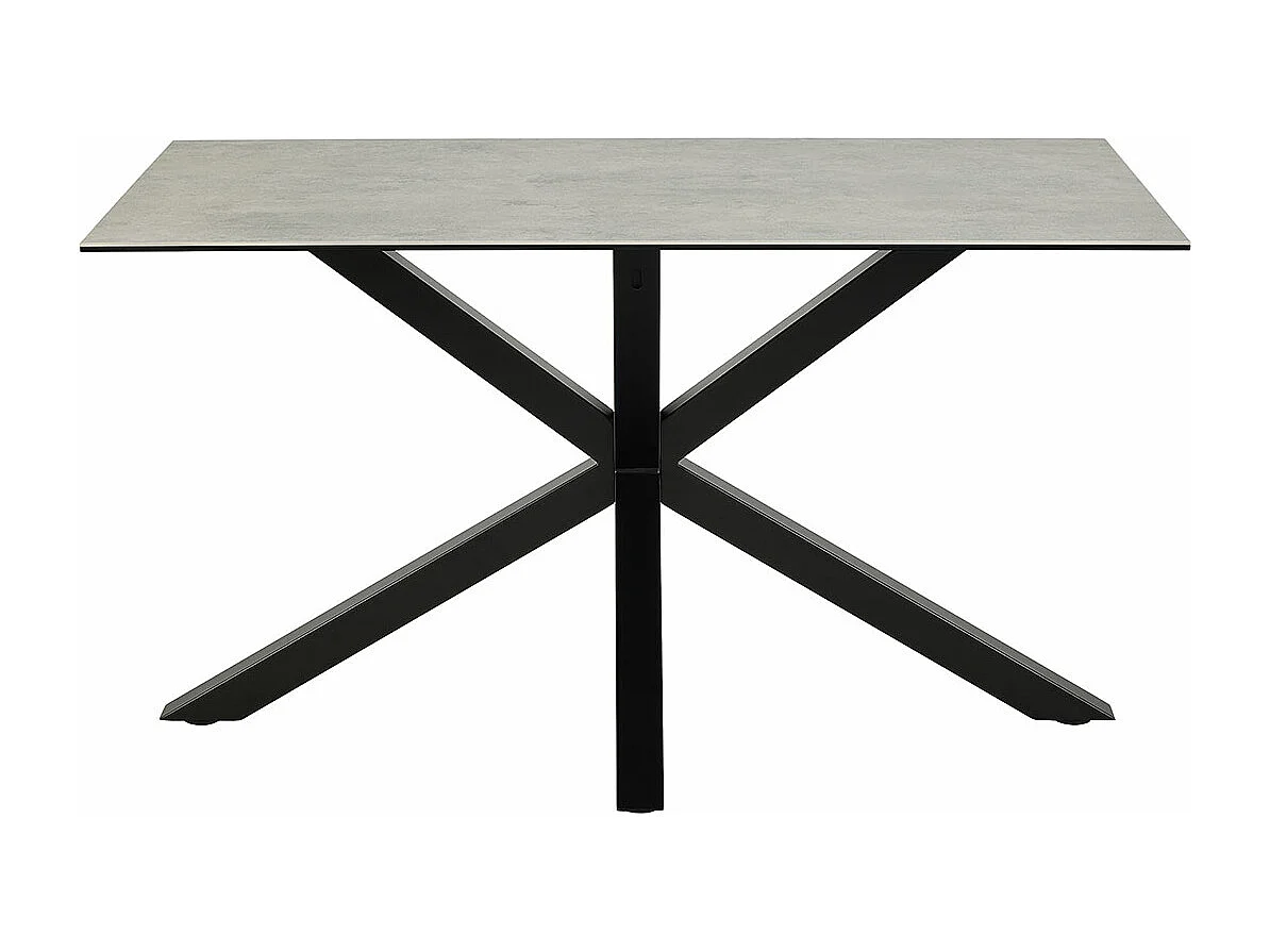 Heaven table de salle à manger 80x135 cm gris.