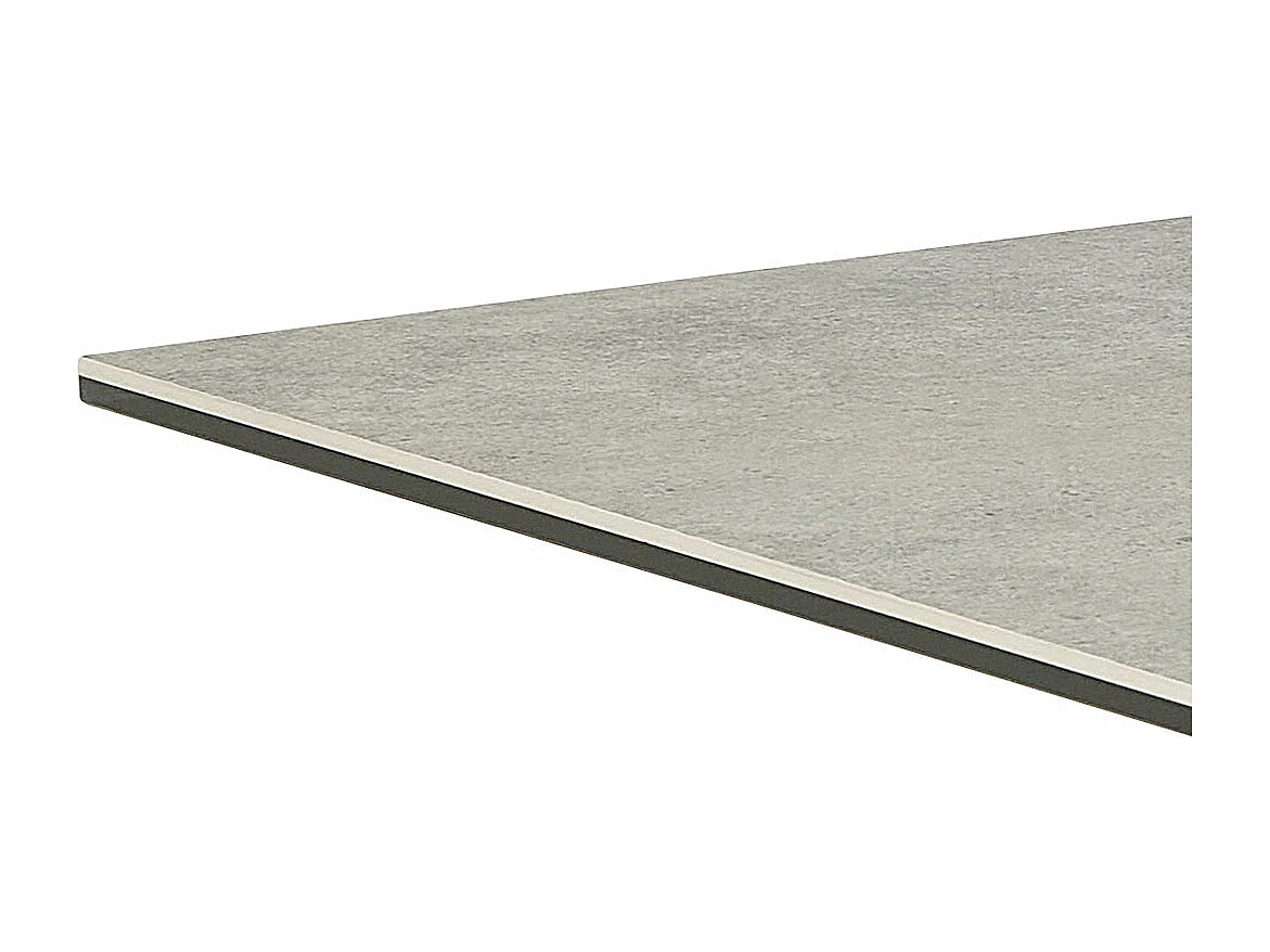 Heaven table de salle à manger 80x135 cm gris.