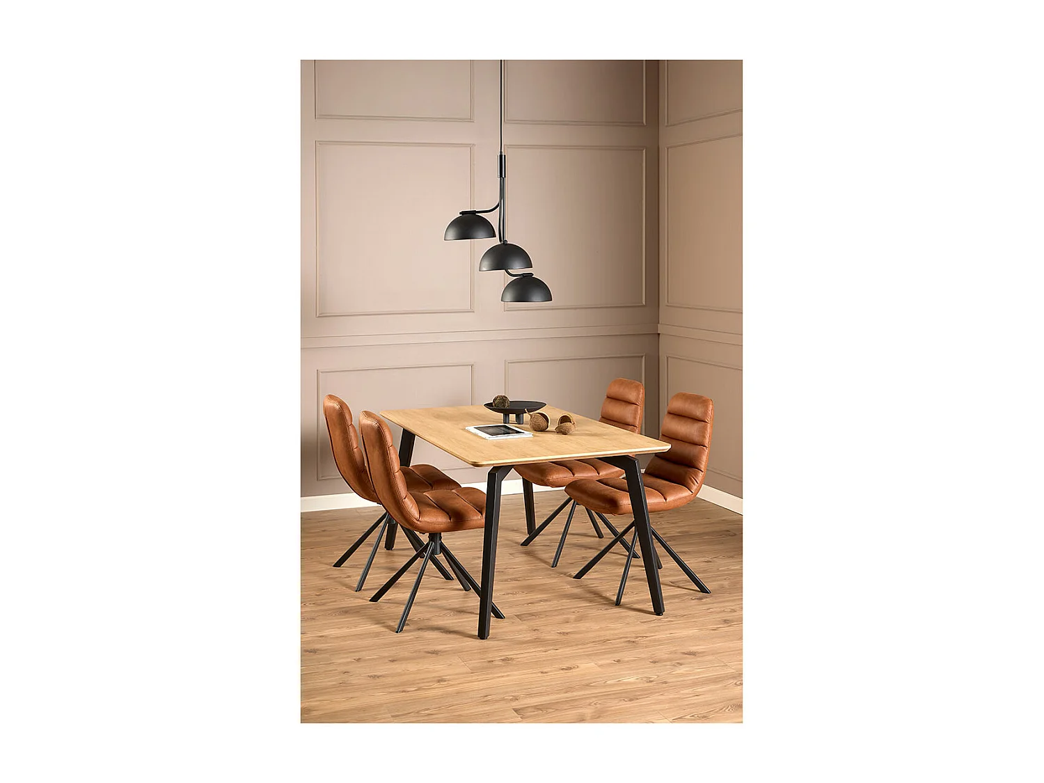 Cadiz Esstisch 90x160cm Natur.