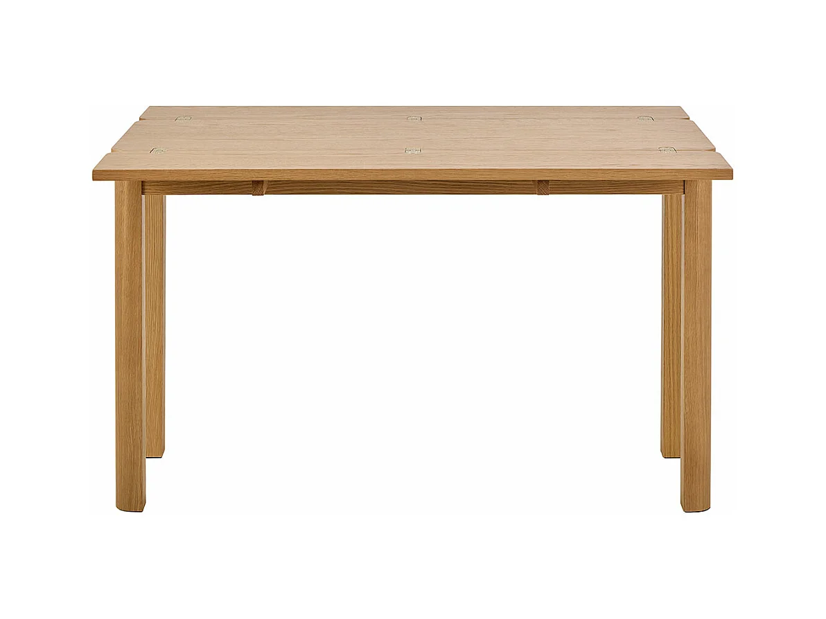 Southampton table de salle à manger 120x90cm avec 2 rallonges, nature.