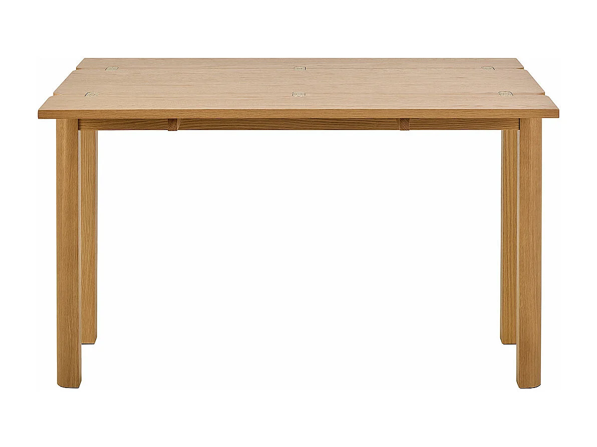 Southampton table de salle à manger 120x90cm avec 2 rallonges, nature.