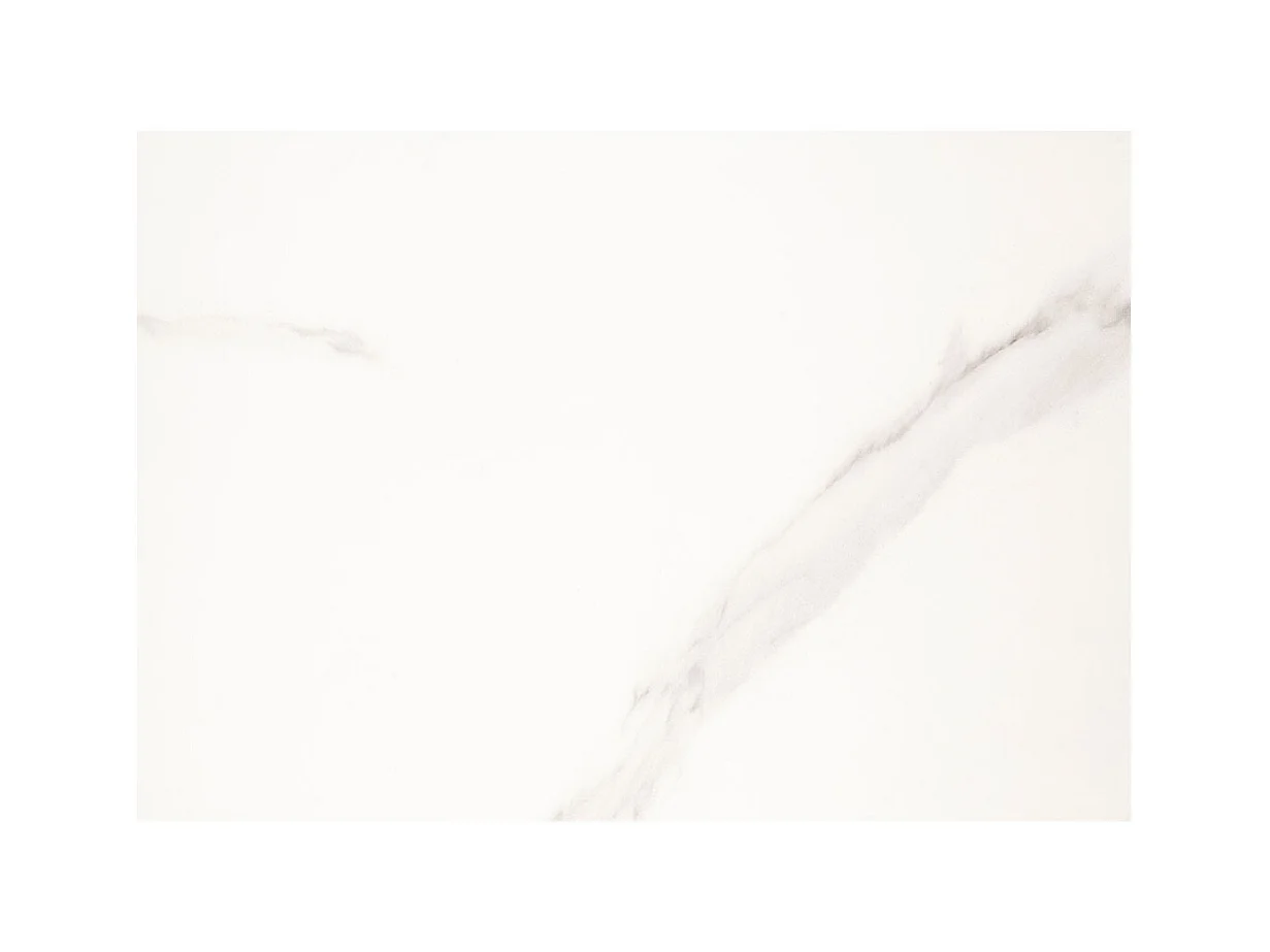 Malta table de salle à manger 90x90cm blanche.