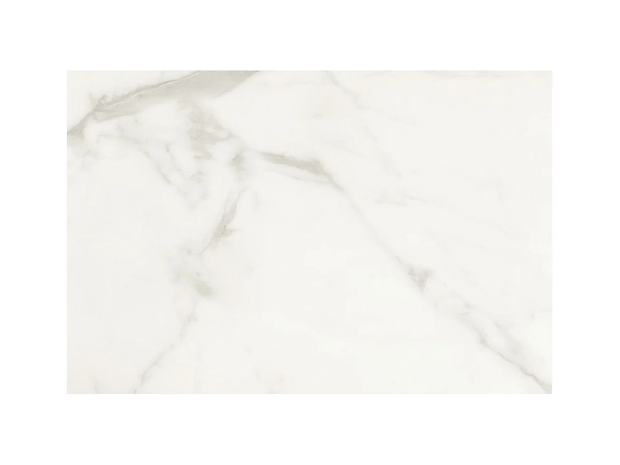 Irwine Esstisch 100x240cm Inkl. 1 Zusatzplatte, Weiß.