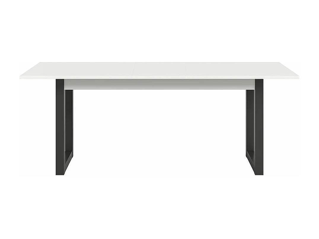 Seattle table de salle à manger 160x90 cm blanc.