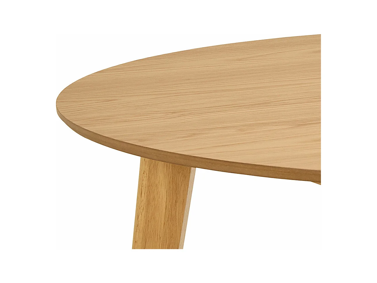 Roxby table de salle à manger 120x120cm nature.