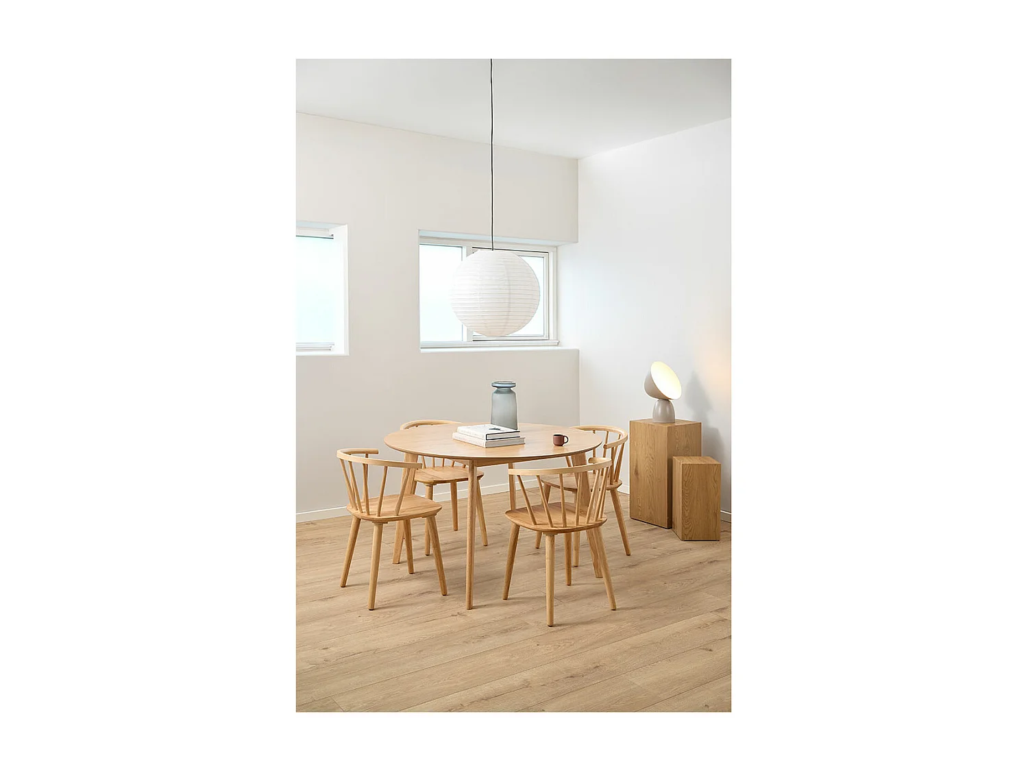 Roxby Esstisch 120x120cm Natur.