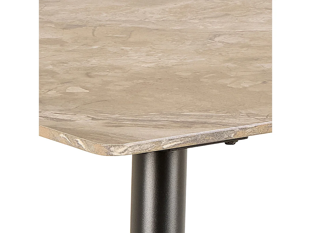 Wicklow Esstisch 80x140cm Braun.