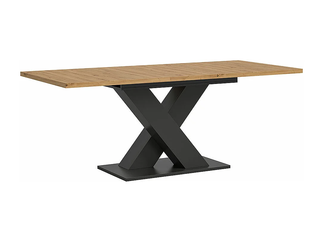 Motion eetkamertafel 150x90 cm eiken decor.