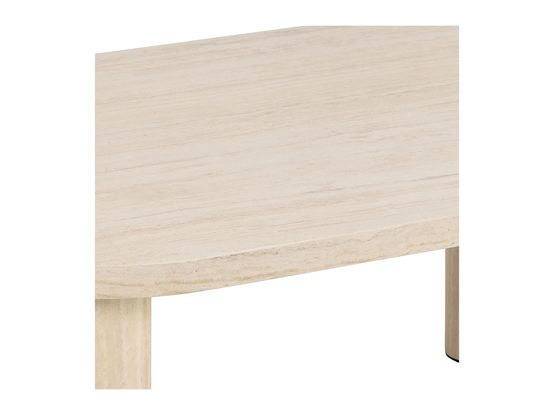 Solano table basse beige.