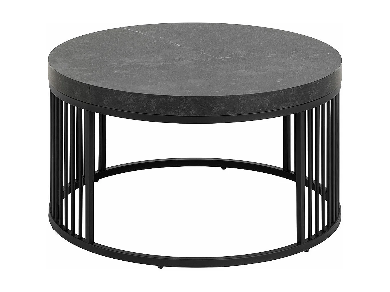 Mesa de centro Strington negra.