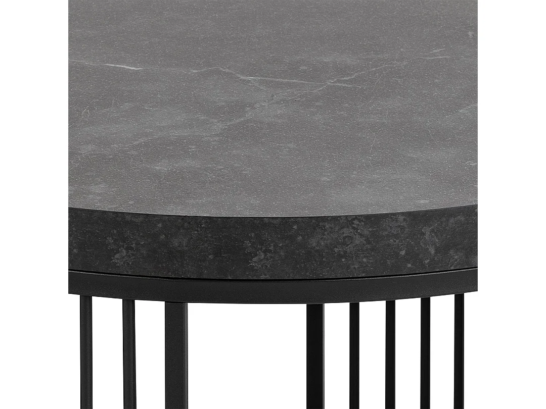 Mesa de centro Strington negra.