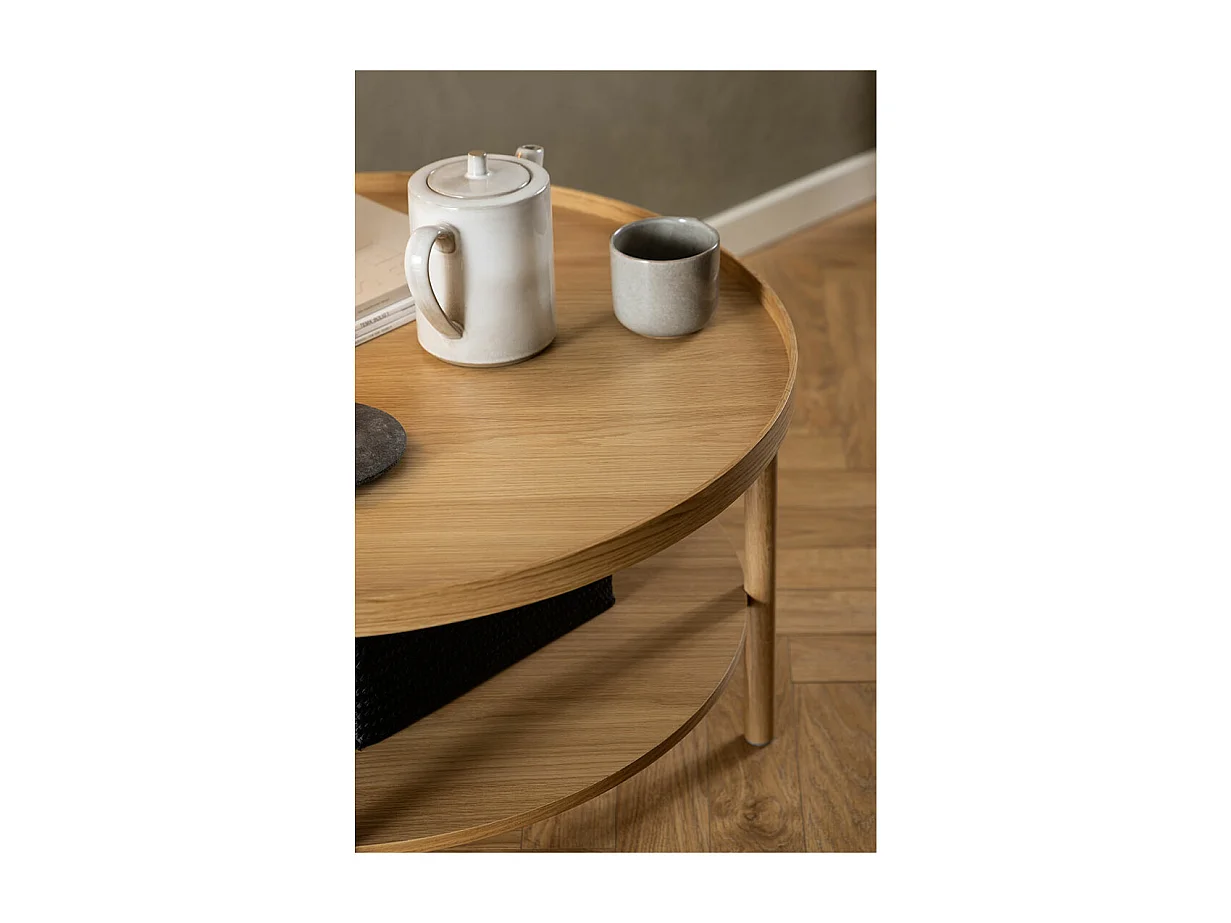 Banbury table basse 1 étagère nature.