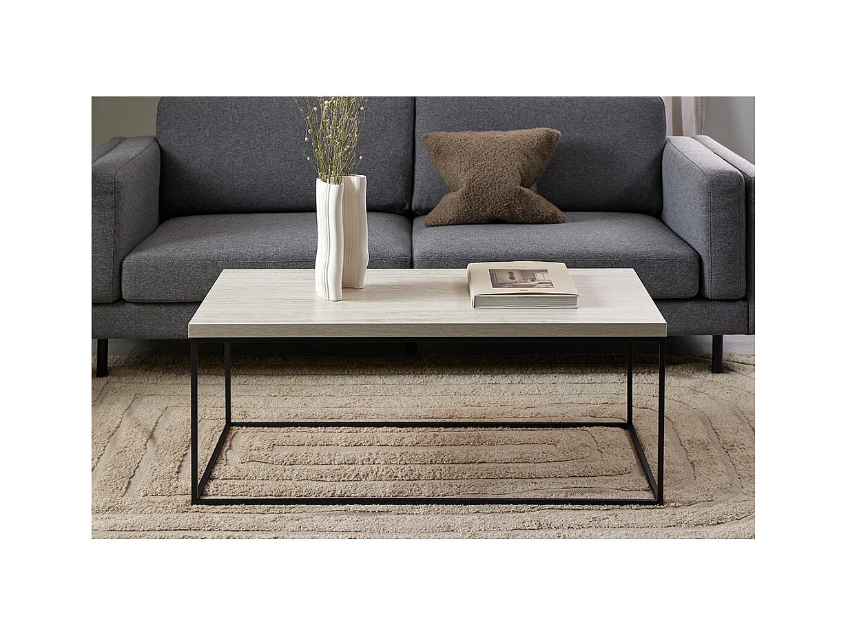 Barossa table basse beige.