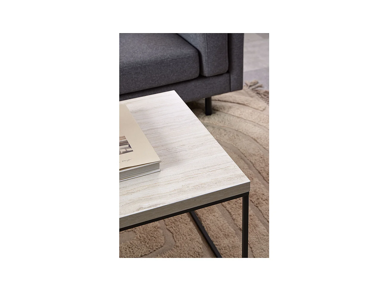 Barossa table basse beige.