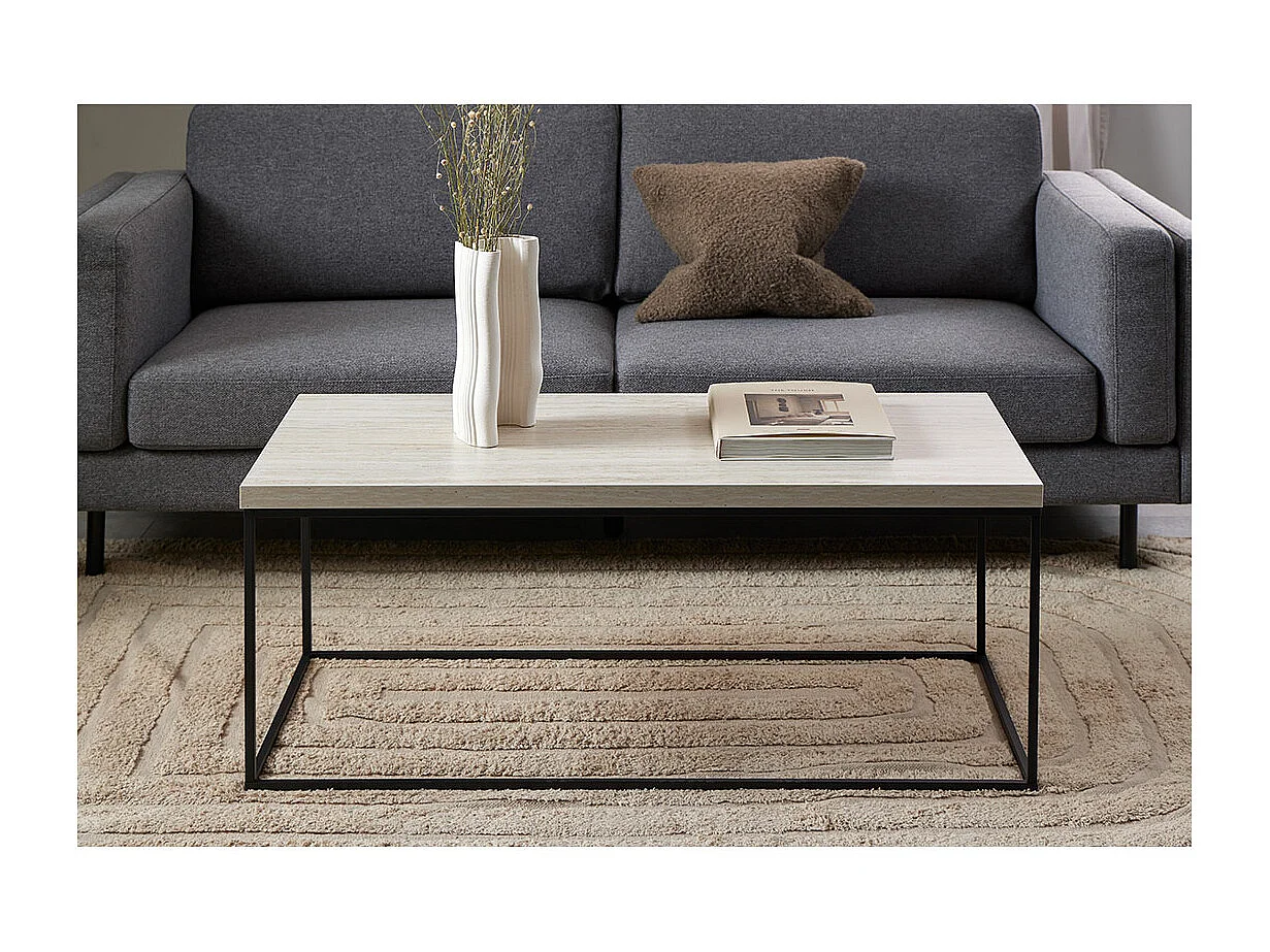 Barossa table basse beige.