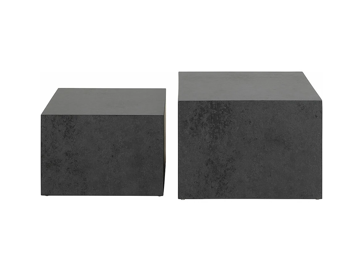 Dice table basse noir.