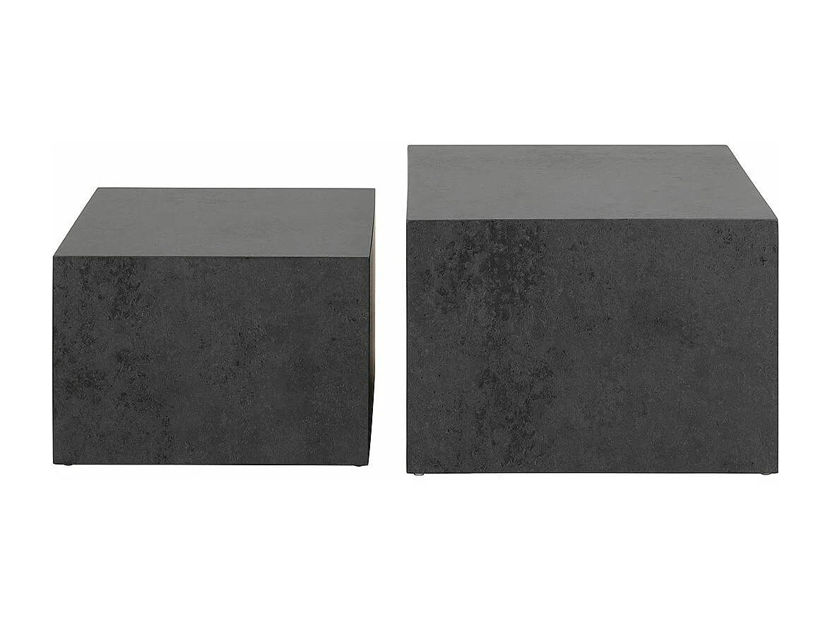 Dice table basse noir.