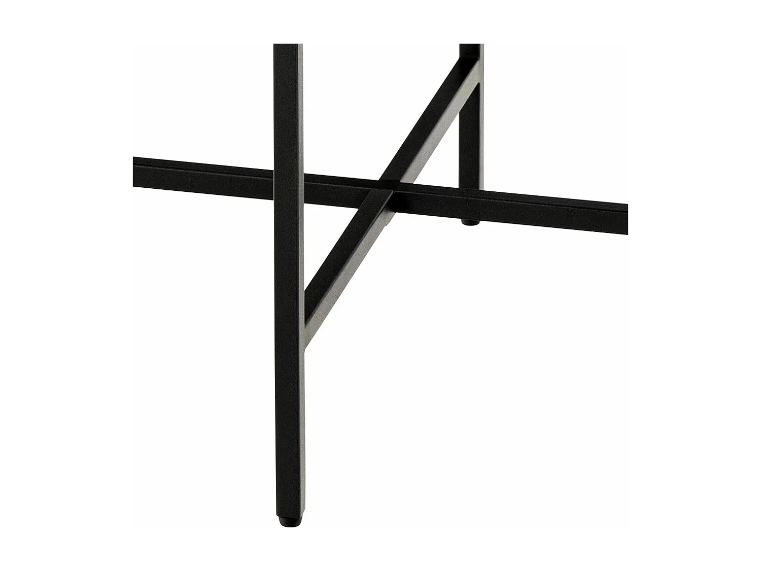 Lamoine  table d'angle noire.