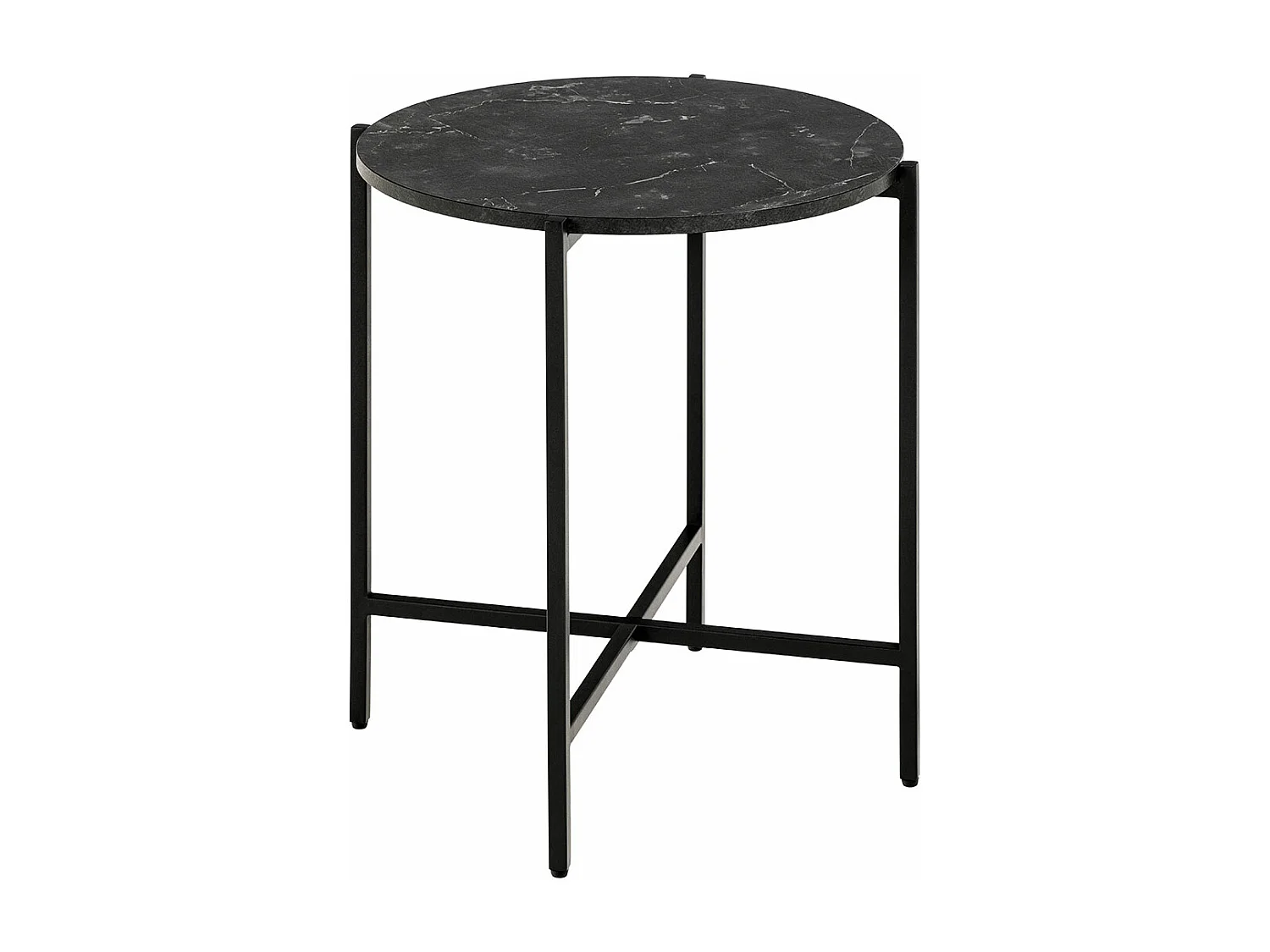 Lamoine Ecktisch schwarz.