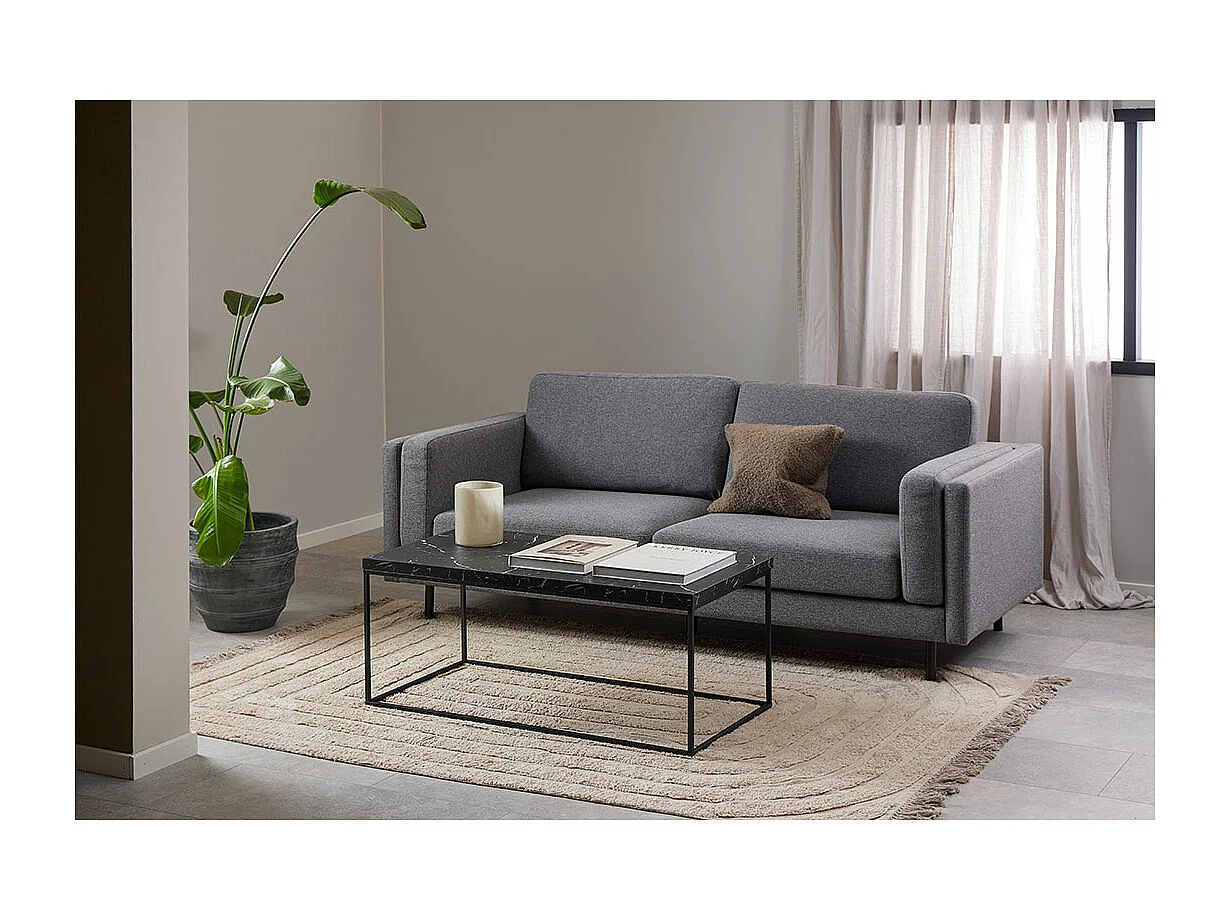 Isabellan salontafel zwart.