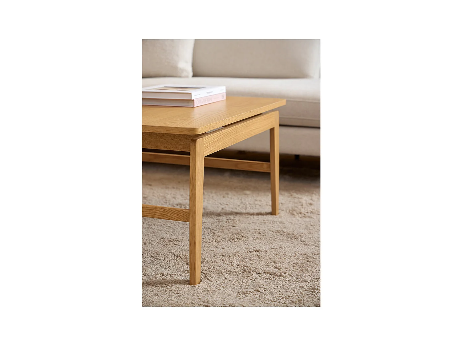 Emma salontafel natuur.